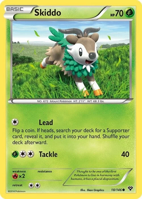 Skiddo — XY