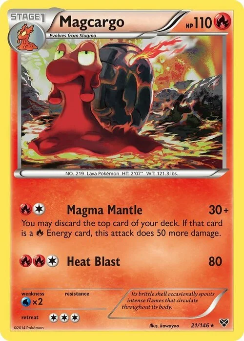 Magcargo — XY