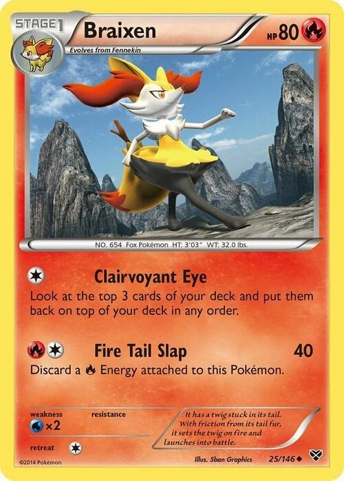 Braixen — XY
