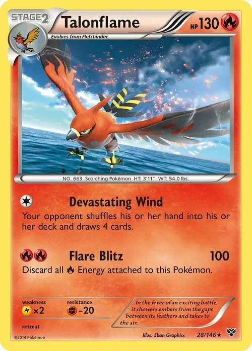 Talonflame — XY