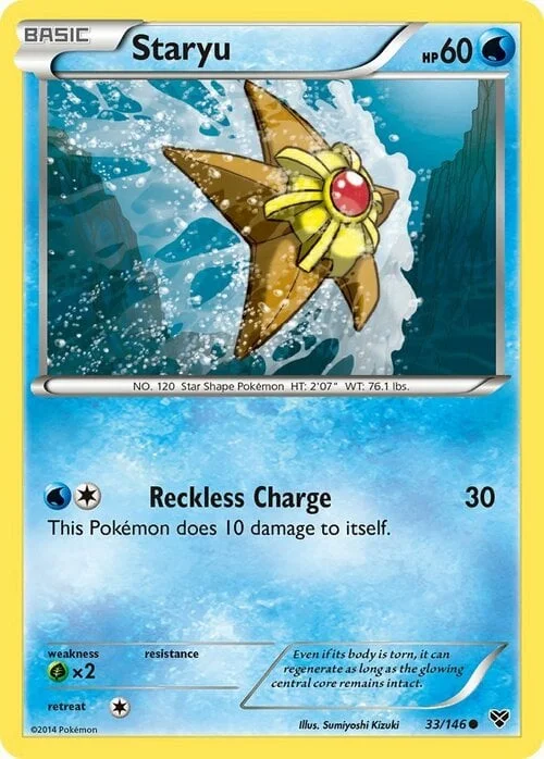 Staryu — XY