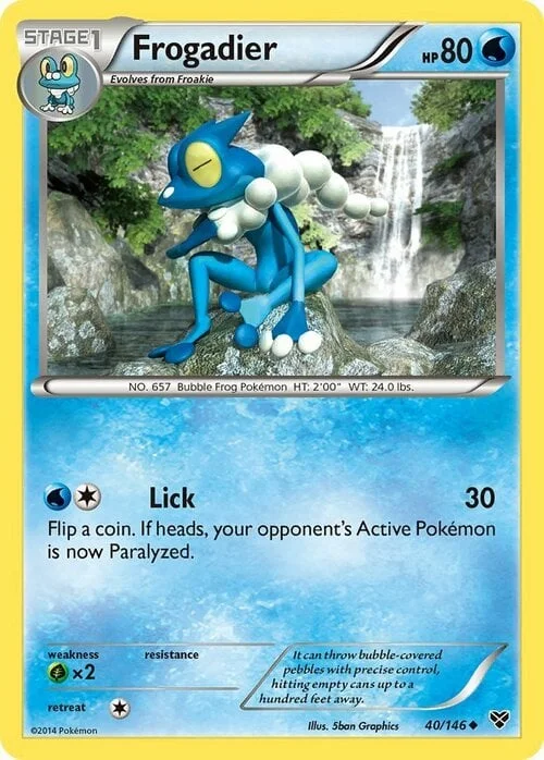 Frogadier — XY