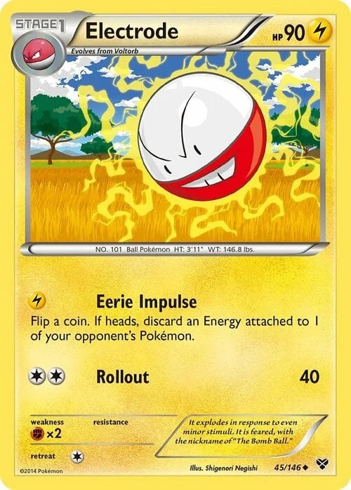 Electrode — XY
