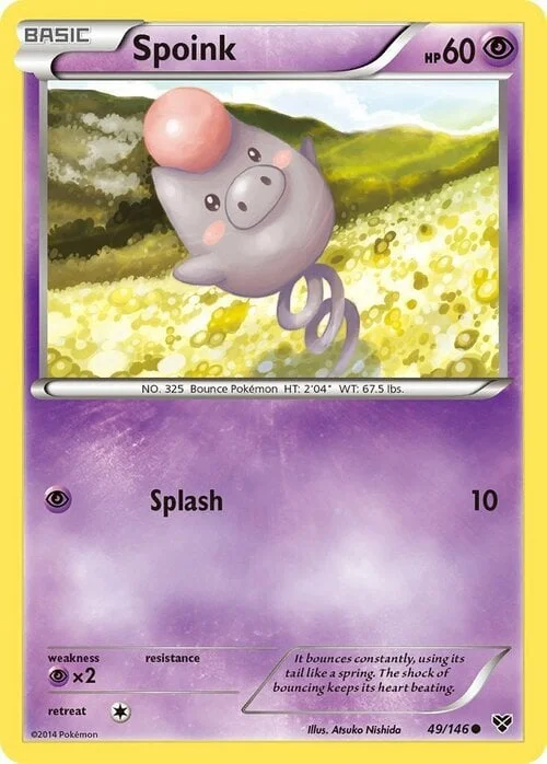 Spoink — XY