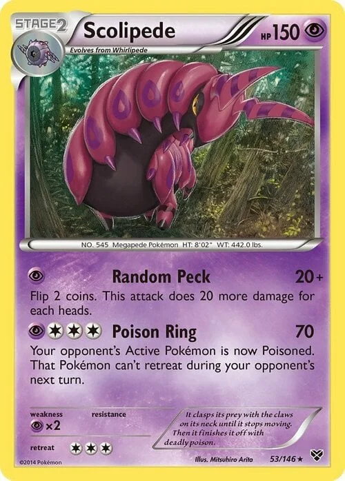 Scolipede — XY