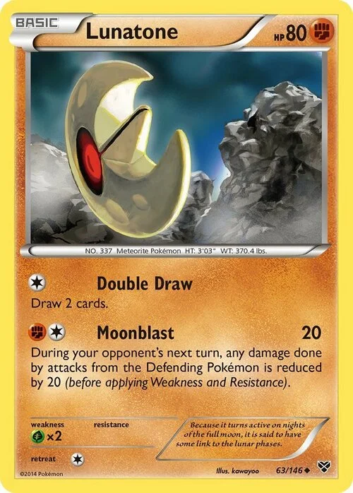 Lunatone — XY