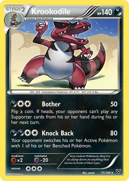 Krookodile — XY