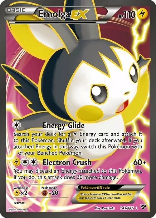 Emolga EX — XY