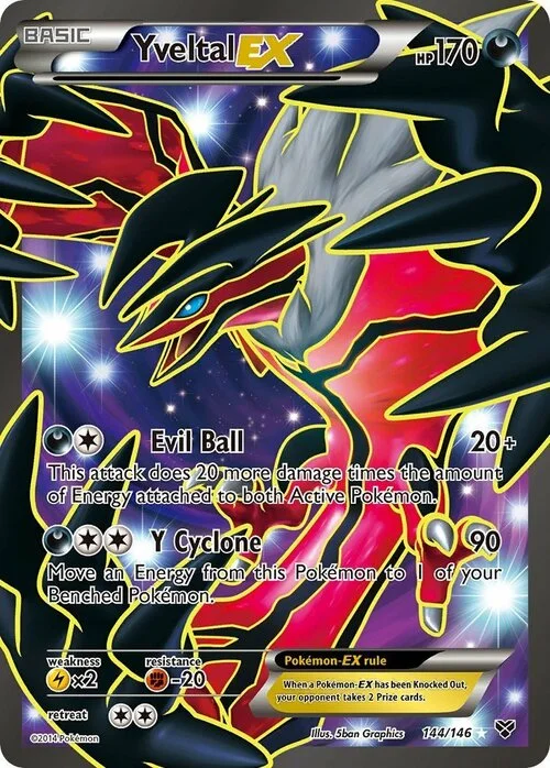 Yveltal EX — XY