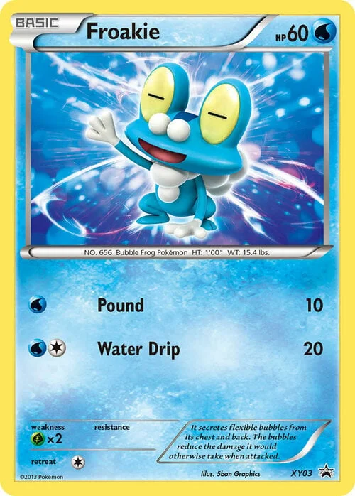 Froakie — XY Black Star Promos