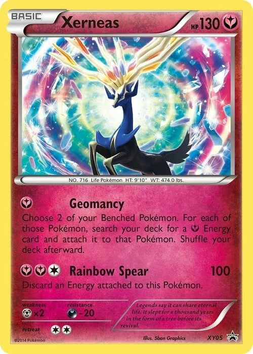 Xerneas — XY Black Star Promos
