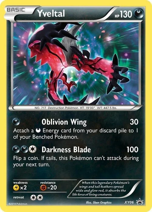 Yveltal — XY Black Star Promos