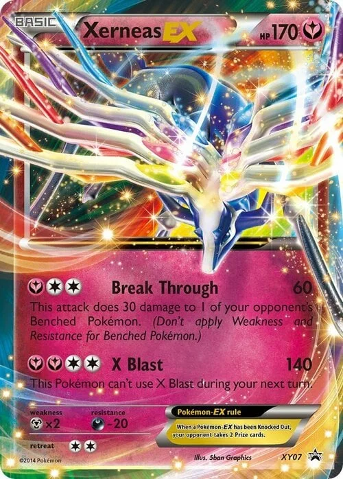 Xerneas EX — XY Black Star Promos