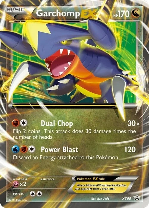 Garchomp EX — XY Black Star Promos