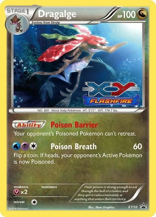 Dragalge — XY Black Star Promos