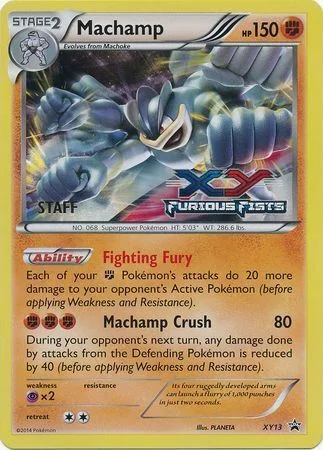 Machamp — XY Black Star Promos