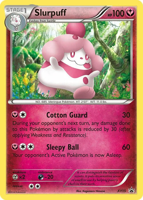 Slurpuff — XY Black Star Promos