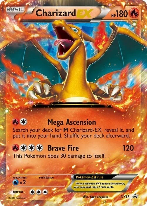 Charizard EX — XY Black Star Promos