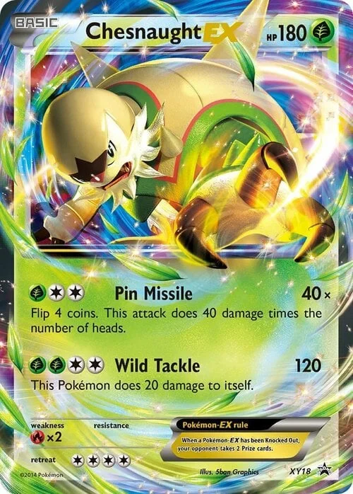 Chesnaught EX — XY Black Star Promos