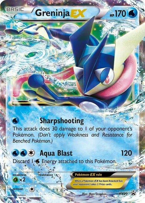 Greninja EX — XY Black Star Promos