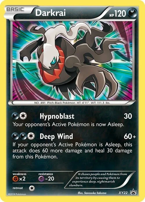 Darkrai — XY Black Star Promos