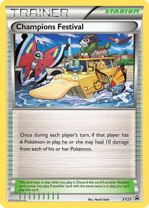 Champions Festival — XY Black Star Promos
