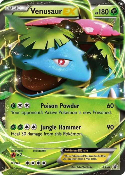 Venusaur EX — XY Black Star Promos