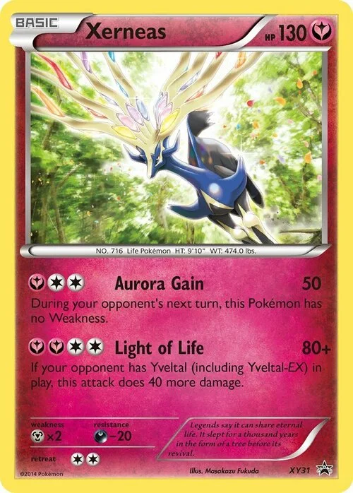 Xerneas — XY Black Star Promos
