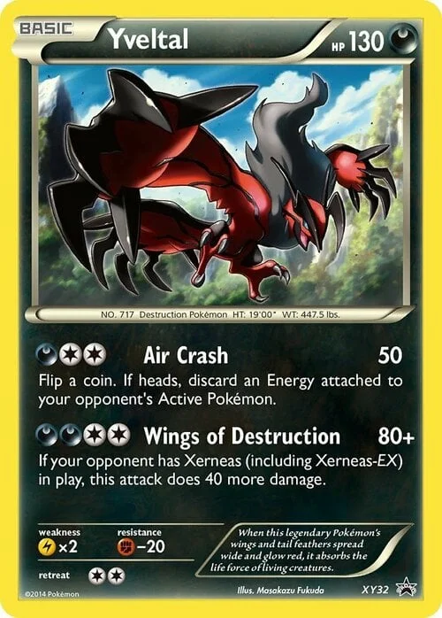 Yveltal — XY Black Star Promos