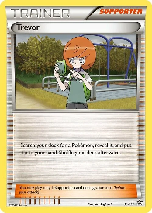 Trevor — XY Black Star Promos