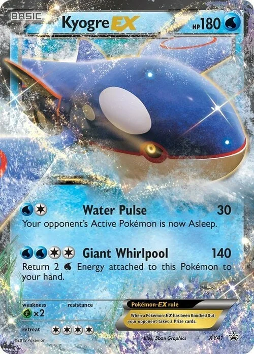 Kyogre EX — XY Black Star Promos