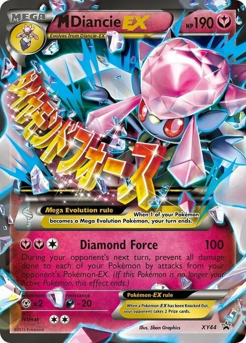 M Diancie ex — XY Black Star Promos