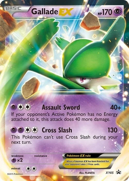 Gallade EX — XY Black Star Promos