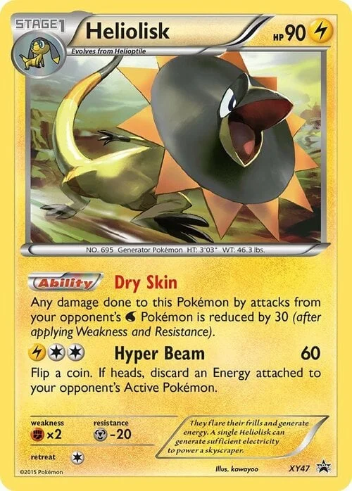 Heliolisk — XY Black Star Promos
