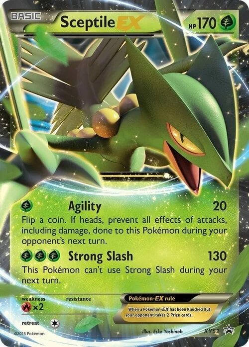 Sceptile EX — XY Black Star Promos