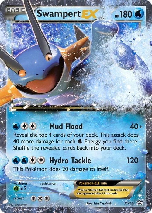 Swampert EX — XY Black Star Promos