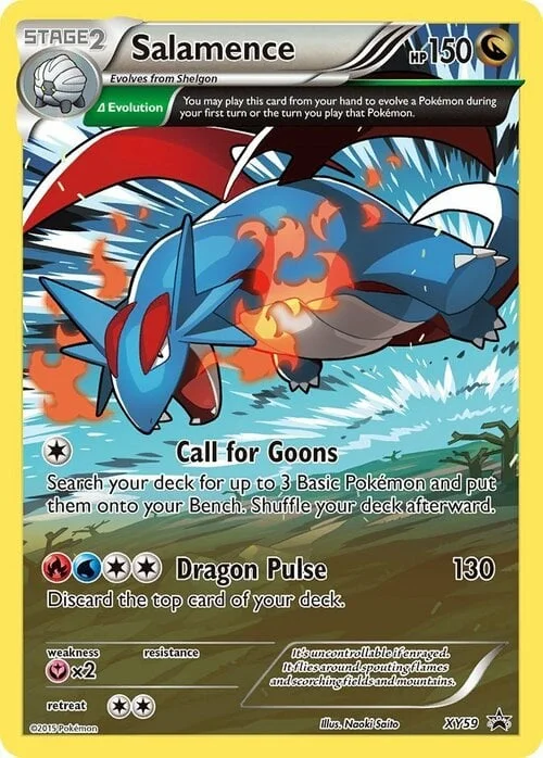 Salamence — XY Black Star Promos