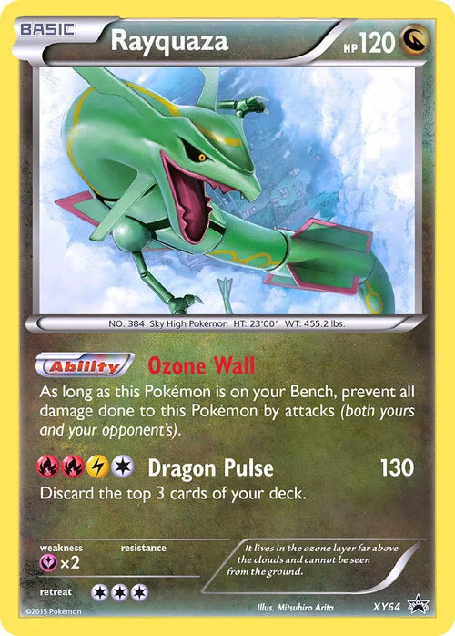 Rayquaza — XY Black Star Promos