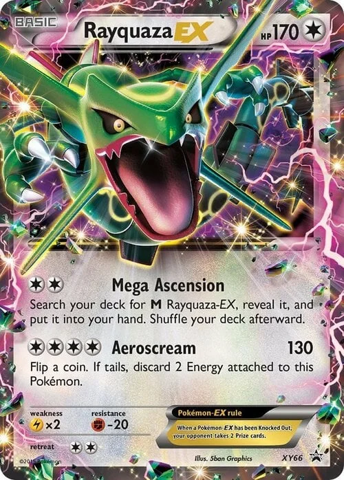 Rayquaza EX — XY Black Star Promos