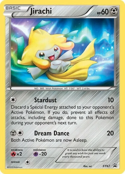 Jirachi — XY Black Star Promos