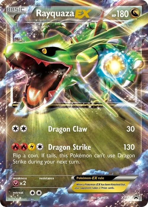 Rayquaza EX — XY Black Star Promos