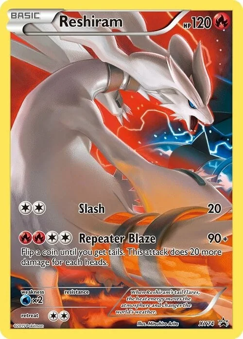Reshiram — XY Black Star Promos