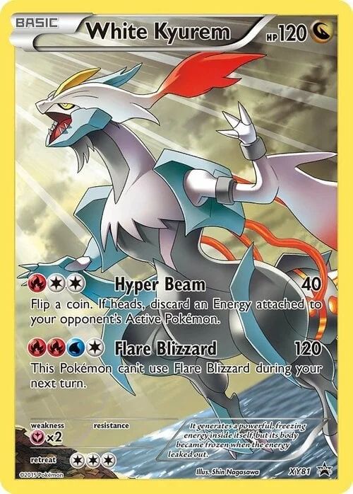 White Kyurem — XY Black Star Promos