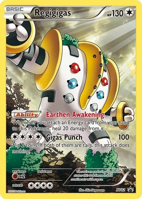 Regigigas — XY Black Star Promos