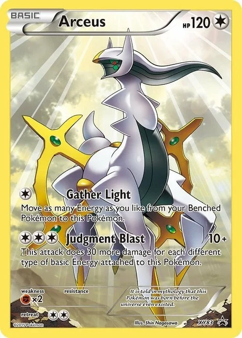 Arceus — XY Black Star Promos