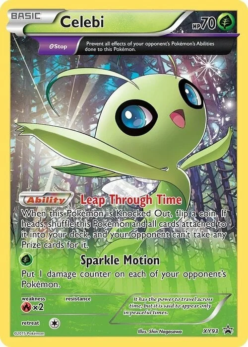 Celebi — XY Black Star Promos