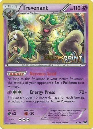 Trevenant — XY Black Star Promos