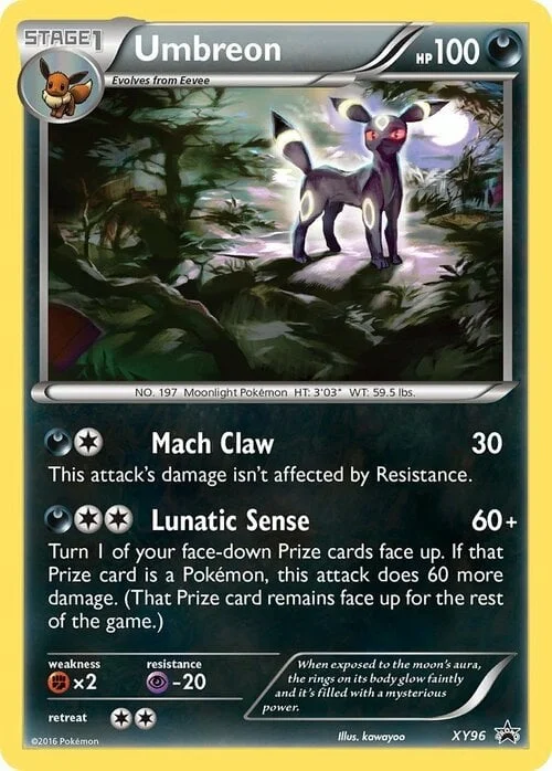 Umbreon — XY Black Star Promos