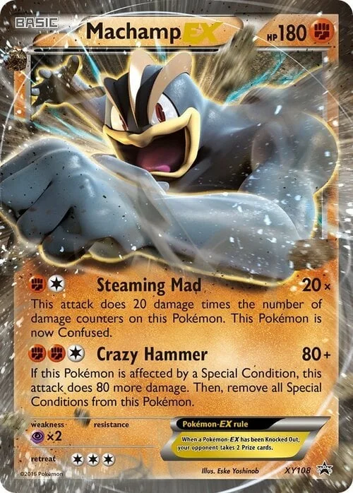 Machamp ex — XY Black Star Promos