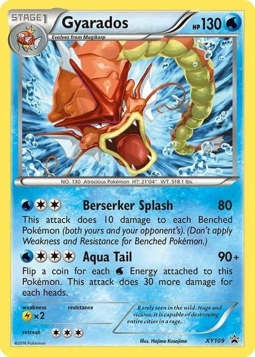 Gyarados — XY Black Star Promos